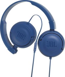 Flipkart- BUy JBL T450 BLUE Wired Headset with Mic  (Blue, On the Ear) at Rs 999