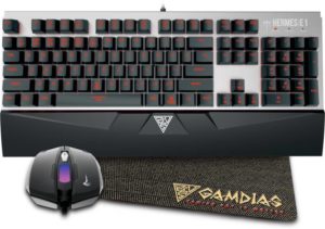 Flipkart- Buy Gamdias Hermes E1 Mechanical Gaming Keyboard with Demeter E2 Optical Gaming Mouse at Rs 1999