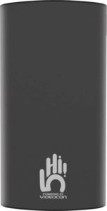 Flipkart- Buy Videocon 10000 mAh Power Bank (VH-0B100P02) (Black, Lithium Polymer) at Rs 599