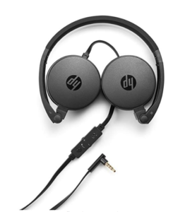 HP H2800 Stereo Headset with Mic (Black) at rs 849