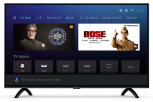 Mi LED TV 4C PRO 80 cm (32) HD Ready Android TV (Black) at Rs 13498 hdfc + Rs 1000 cashback amazon