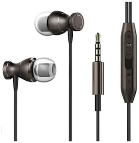 Mobilife magnetic in-ear wired earphone with extra bass Black at rs 250