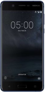 Flipkart - Buy Nokia 5 (Tempered Blue, 16 GB) (3 GB RAM) at Rs. 7999