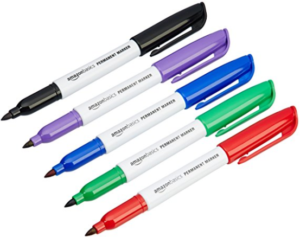 Permanent Markers - Assorted - Pack of 12 at rs 149