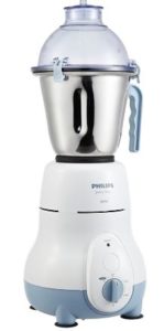 Philips Simple Silent Vertical HL1643 600-Watt Mixer Grinder with 5 Jars (Blue)