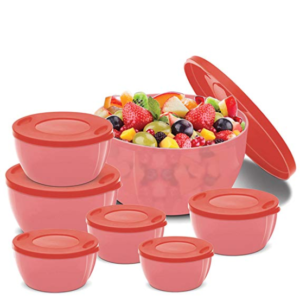 BMS Lifestyle BMS GoodDay Storex Fresh Plastic Bowl Package Container, Set of 7