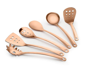 Classic Essentials Copper Kitchen Tool Set, 6