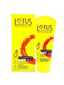 Lotus Professional SPF 30 PA++ Phyto RX UV Screen Gel, 80g at Rs.199