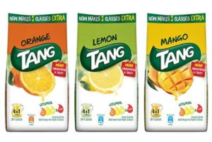 Tang Instant Drink Mix Orange, Lemon and Mango, 3x500g at rs.187