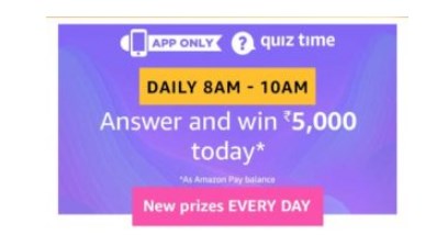 amazon 5000 quiz