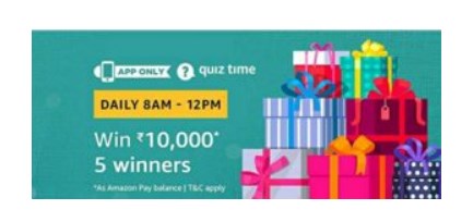 10000 Amazon pay balance amazon quiz