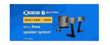 Bose Speaker System amazon quiz