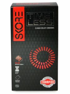 Skore Timeless Climax Delay Condoms - 10 Count (Pack of 2) with Free Condoms - 10 Count