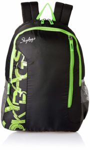 Skybags Polyester Black Casual Backpack