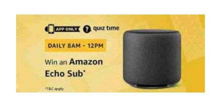 amazon quiz echo sub