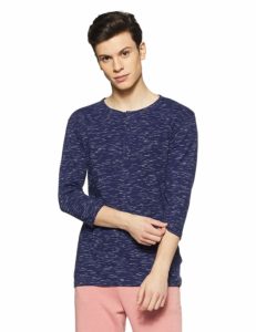 Breakbounce Men's Printed Slim Fit T-Shirt at upto 70% off