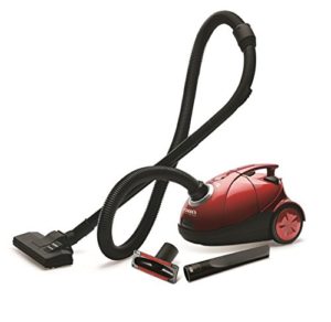 Eureka Forbes Quick Clean DX 1200-Watt Vacuum Cleaner (Red) with Free Dust Bags