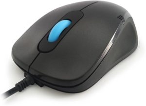 Amkette Kwik Pro KP-10 USB Wired Optical Mouse (USB, Black)