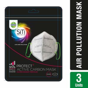 Dettol Siti Shield Carbon Activated Air-Pollution Mask