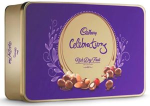 Cadbury Celebrations Rich Dry Fruit Chocolate Gift Box, 177g