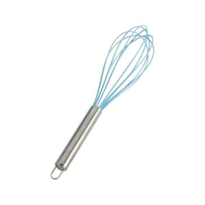 Primeway Silicone Egg Whisk, 12 Inch, Blie