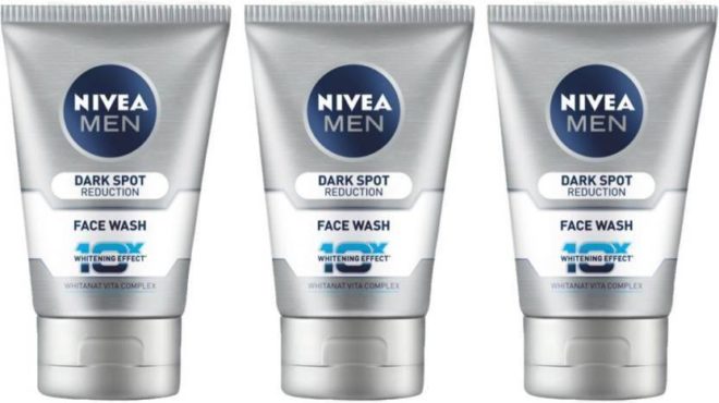 Flipkart - Nivea Men Dark Spot Reduction Face Wash (300 g) at Rs.262