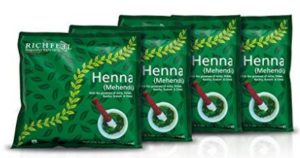 Richfeel Heena Mehndi Powder, 100g each - Pack of 4