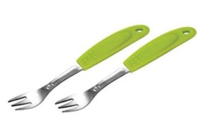 Ritu Fruit Fork, 10 Pieces (Colour May Vary)