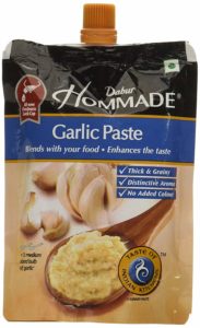 Amazon- Dabur Hommade Garlic Paste 200g