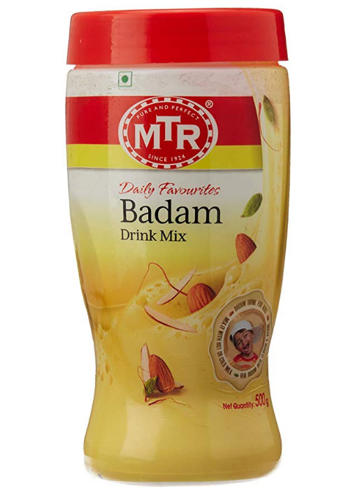 MTR Instant Badam Drink Mix Pet Jar, 500g 