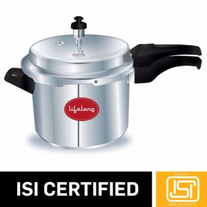 Lifelong Outer Lid Pressure Cooker, 5 Litre 