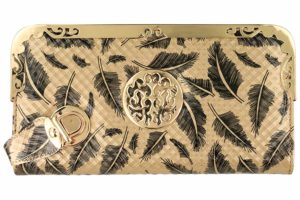 SkinOutfit Women's Wallet Clutch Golden