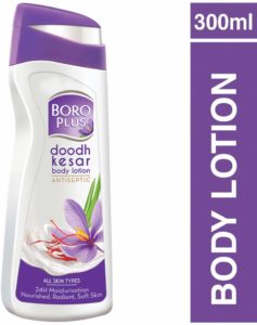 Amazon Boroplus Doodh Kesar body lotion, Ayurvedic, 300ml