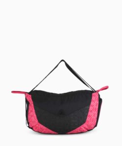 Fastrack 20 inch 50 cm A0547NBK01 Travel Duffel Bag (Black, Pink)