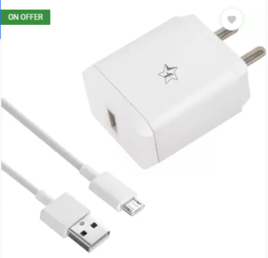 Flipkart SmartBuy Qualcomm QuickCharge 3.0 Certified IC Fast Charger with Charge & Sync USB Cable (White, Cable Included)