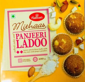 Haldiram Panjeeri Ladoo, 400g Pack