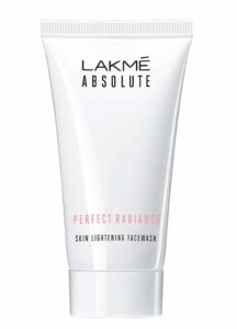 Lakmé Absolute Perfect Radiance Skin Lightening Facewash, 50g