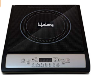 Lifelong Inferno LLIC20 1400-Watt Induction Cooktop (Black)