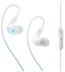 MEE Audio EP-X1-MTWT in-Ear Sports Headphones (Mint and White)