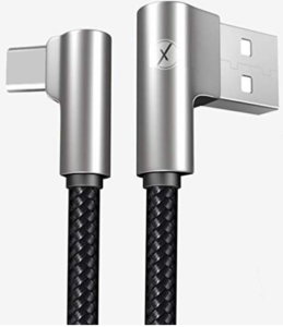 Xmate Mettle USB Type C Cable Fast Charging Cable 5 ft (Black)