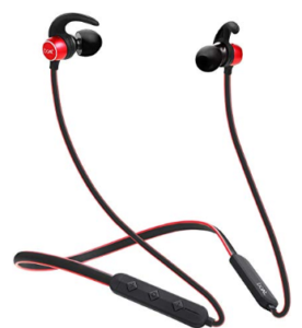 boAt Rockerz 255 Sports Bluetooth Wireless Earphone with Immersive Stereo Sound and Hands Free Mic (Raging Red)