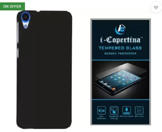 iCopertina Cover Accessory Combo for Oppo A37, Oppo A37F  (Black)