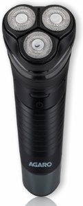 AGARO WD 751 Wet & Dry Electric Shaver with Pop-Up Trimmer, Rechargable (Black) Rs 499 amazon dealnloot