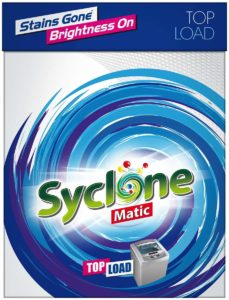 Amazon Syclone Matic Top Load Detergent Powder for Washing Machine, 2kg at Rs 224