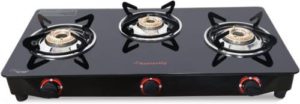 Butterfly Rapid Glass Manual Gas Stove 3 Rs 2299 flipkart dealnloot