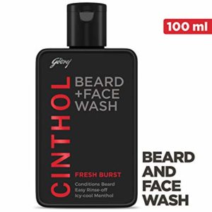 Cinthol 2-in-1 Beard Wash + Face Wash â€“ FRESH BURST, 100ml Rs 80 amazon dealnloot