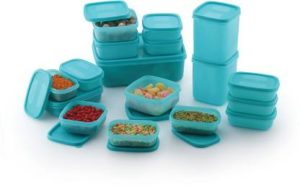 MASTERCOOK MASTERCOOK PP 18 PC COMBO PACKS - 7170 ml Polypropylene Grocery Container (Pack of 18, Green) 199