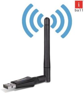 iBall IB-WUA150NE USB Adapter (Black) rs 199