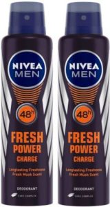 Flipkart Nivea Men Fresh Power Charge Deodorant Spray - For Men