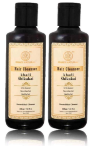 Khadi Natural Herbal Shikakai Cleanser (Shampoo), 210ml (Pack Of 2)